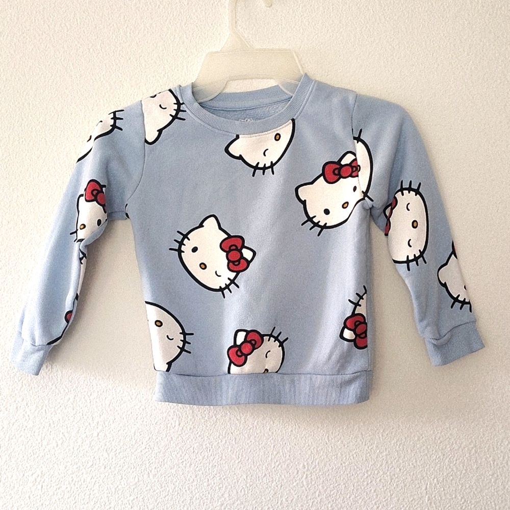 Hello Kitty Little Girl's Crew neck Sweater Size 4T